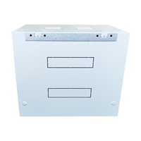 XtendLan 19" nástěnný rozvaděč 6U 600x450, nosnost 60 kg, skleněné dveře, svařovaný, šedý