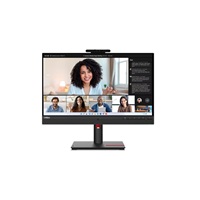 LENOVO LCD T24mv-30 - 23.8”,IPS,16:9,1920x1080,4ms/6ms,250cd/m2,1000:1,VGA,DP,HDMI,5xUSB,USB-C,RJ45,VESA,cam,rep,Pivt