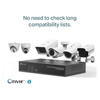 TP-Link VIGI NVR1004H-4P, videorekordér, 4 channels, 4xPoE, 1xSATA, 1x100Mb/s LAN, 2xUSB2.0, 1xHDMI,1xVGA