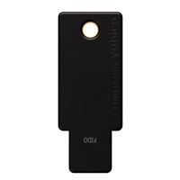 Security Key NFC - USB-A, podporující vícefaktorovou autentizaci (NFC), podpora FIDO2 U2F, voděodolný