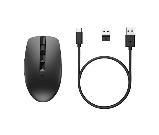 HP 710 Rechargeable Silent Mouse - bezdrátová bluetooth myš