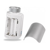 Homematic IP  Termostatická hlavice Evo, stříbrná - HmIP-eTRV-E-S