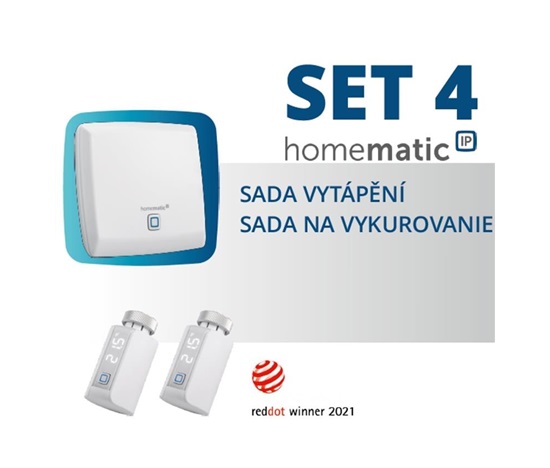 Homematic IP  Sada vytápění (StarterKit EVO) - HmIP-SET4