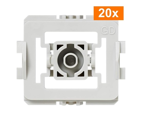 Homematic IP  Adaptér Gira Standard, set 20ks - EQ3-ADA-GS-20