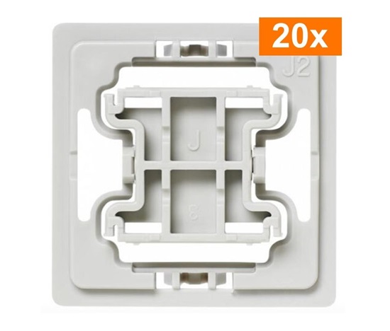 Homematic IP  Adaptér Jung J2, set 20ks - EQ3-ADA-J2-20