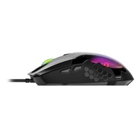GENIUS myš GX GAMING Scorpion M715, drátová, 3D RGB podsvícení, 800-7200 dpi, USB, 6tlačítek, černá