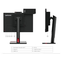 LENOVO LCD ThinkCentre TIO 24 Gen5 - 23.8" FHD IPS touch ,16:9,6 ms,250 nits,1000:1,DP,HDMI,VESA,PIVOT,3Y