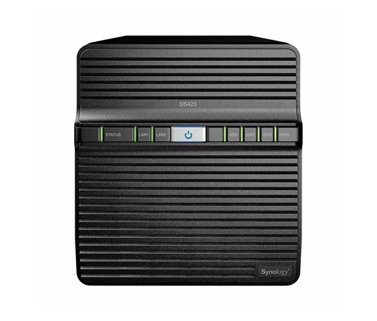 Synology DS423 DiskStation (4C/RealtekRTD1619B/1,7GHz/2GBRAM/4xSATA/2xUSB3.2/2xGbE)