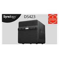 Synology DS423 DiskStation (4C/RealtekRTD1619B/1,7GHz/2GBRAM/4xSATA/2xUSB3.2/2xGbE)