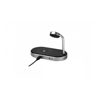 VERBATIM Bezdrátová nabíječka 3v1 Qi MFi pro IPhone a Apple Watch + QC 3.0 Nabíječka WCS-02