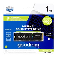 GOODRAM SSD PX600 2TB, PCIe Gen4x4, M.2 2280, (R:5000/W:3200MB/s)