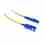 XtendLan simplexní patch kabel SM 9/125, OS2, LC(UPC)-SC(UPC), LS0H, 2m
