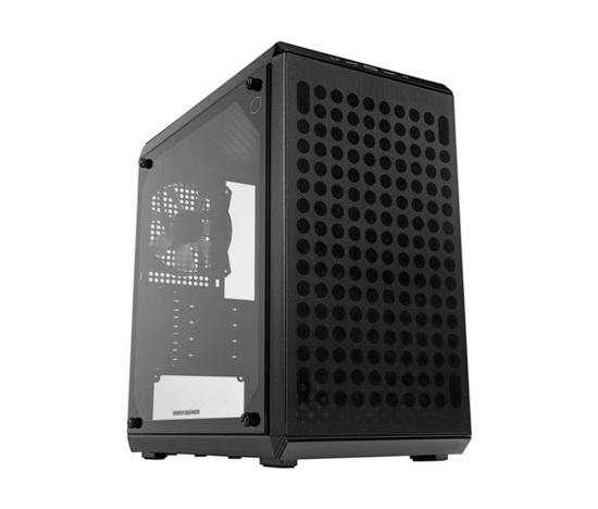 Cooler Master case MasterBox Q300L V2, micro-ATX, Mini Tower, USB 3.2, černá, bez zdroje