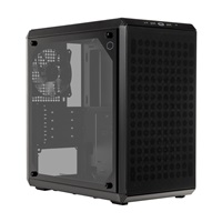 Cooler Master case MasterBox Q300L V2, mATX, Průhledná bočnice, 1x 120mm Fan, Černá