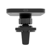 3mk držák do auta HARDY MagCharger, 15W bezdrátové nabíjení, MagSafe