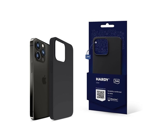 3mk Hardy Silicone MagCase pro Apple iPhone 14 Pro Max, Graphite
