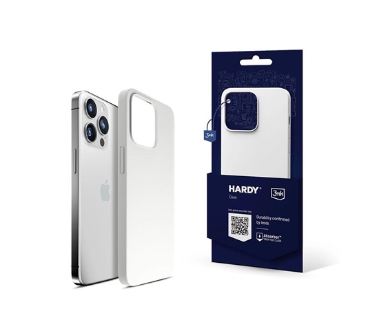 3mk Hardy Silicone MagCase pro Apple iPhone 14 Pro Max, White
