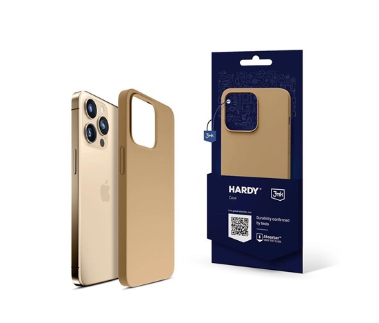 3mk Hardy Silicone MagCase pro Apple iPhone 14 Pro, Gold