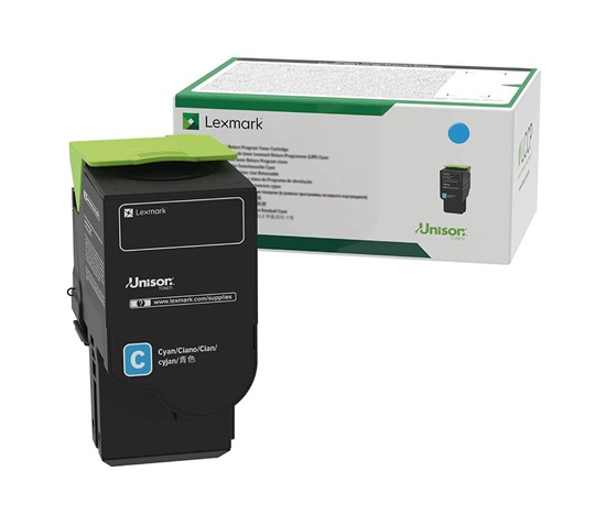 LEXMARK toner azurová pro CS632, CX635 (11 700 str.)