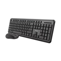 TRUST set klávesnice + myš ODY, bezdrátová, USB, DE