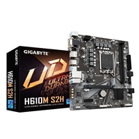 GIGABYTE MB Sc LGA1700 H610M S2H, Intel H610, 2xDDR5, 1xDP, 1xHDMI, 1xDVI, 1xVGA, mATX