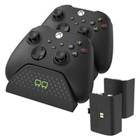 VENOM VS2881 Xbox Series S/X & One Black Twin Docking Station + 2 batteries