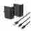 VENOM VS2882 Xbox Series S/X & One Black Twin Battery Pack + 3 meter cable