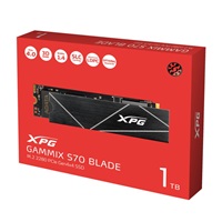 ADATA SSD 1TB XPG GAMMIX S70 Blade, PCIe Gen4x4 M.2 2280, (R:7400/ W:5500MB/s)
