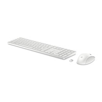 HP 650 Wireless Keyboard & Mouse- CZ/SK klávesnice a myš, bílá