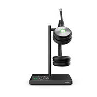Yealink WH62 Dual DECT základna s náhlavní soupravou na obě uši pro Teams