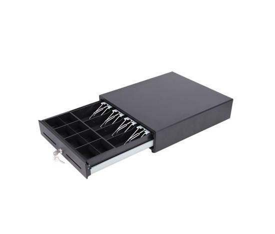 Capture High quality cash drawers - 410mm Black (with Manual Button)