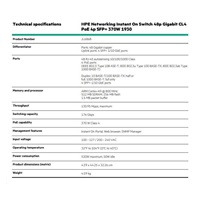 5 x Aruba Instant On 1930 48G Class4 PoE 4SFP/SFP+ 370W Switch  ( 5 pack )