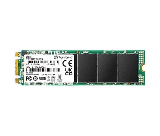 TRANSCEND SSD 825S 500GB, M.2 2280 SSD, SATA3 B+M Key, TLC