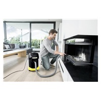 Karcher AD 4 Premium vysavač na popel, 600 W, kovová nádoba 17 l, kovový filtr, pozinkovaná sací hadice