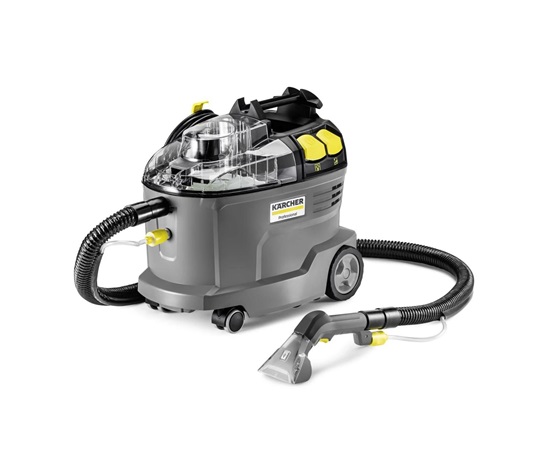 Karcher Puzzi 8/1 C čistič čalounění, 1200 W, vyjímatelná nádoba, 1 l/min, 1 bar, vyjímatelná nádoba 2v1