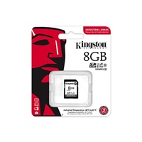 Kingston SDHC karta 8GB Industrial pSLC