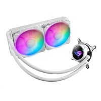 ASUS vodní chladič CPU AIO ROG STRIX LC II 240 ARGB WHITE, 2x120mm, LGA1851, AM4