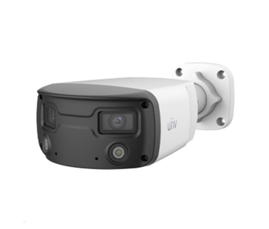 Uniview IPC2K24SE-ADF40KMC-WL-I0, mací čip 1/2.9" CMOS, objektiv 4mm, úhel 160°, při rozlišení 3840x1080 (4MPx = 2+2MPX)