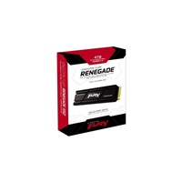 Kingston FURY RENEGADE SSD 4TB, M.2 2280,  PCIe Gen4x4, R:7300MB/s; W:7000MB/s, Heatsink