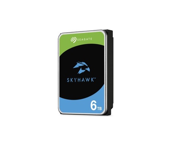 SEAGATE HDD 6TB SKYHAWK (SURVEILLANCE), 3.5", SATAIII, 5400 RPM, Cache 256MB, CMR