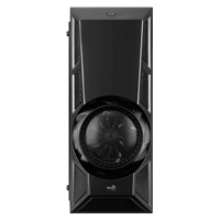 AEROCOOL skříň AeroEngine RGB, Mid tower, 1x USB 3.0, 2x USB 2.0, 2x audio, bez zdroje