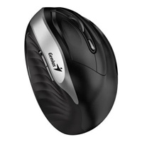 GENIUS Vertikální myš Ergo 8250S Silver Grey/ 1600 dpi/ bezdrátová/ 6tlačítek/ tichá/ černostříbrná