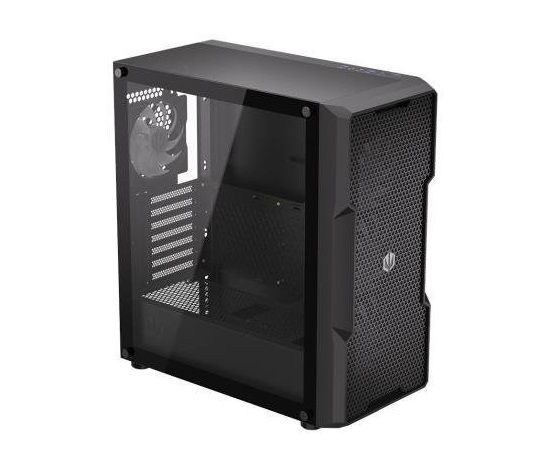 BAZAR - Endorfy skříň Regnum 400 ARGB / ATX / 4x120mm ARGB / 2xUSB / prosklená bočnice / černá, Poškozený obal