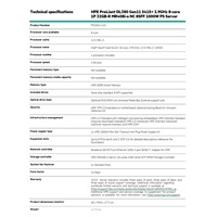 HPE PL DL380g11 5415+ (2.9/8C/23M/4800) 32G MR408i-o/4G 8-26SFF 1000Wtit 2x10G iLO6 base-T 2U NBD333