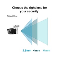 TP-Link VIGI C330I(4mm) 3MP, Bullet, PoE, IR 30m