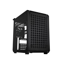 Cooler Master case Qube 500 Flatpack, E-ATX, Průhledná bočnice, 1x 120mm Fan, Černá