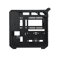 Cooler Master case Qube 500 Flatpack, E-ATX, Průhledná bočnice, 1x 120mm Fan, Černá