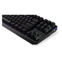ENDORFY Klávesnice Thock TKL Wireless Red, Mechanická, Bezdrátová, ARGB, černá