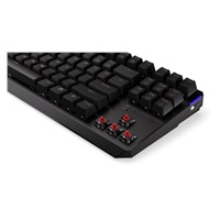ENDORFY Klávesnice Thock TKL Wireless Red, Mechanická, Bezdrátová, ARGB, černá
