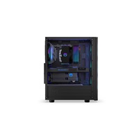 ENDORFY Case Ventum 200 ARGB, Průhledná bočnice, ATX, 4x120mm ARGB Fan, černá